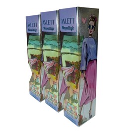 Base de maquillaje líquido Anlett con 3 piezas #3 cont. por pieza 50g por kit 150g