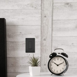 Legrand radiant 15 Amp Rocker Wall Switch, Decorator Light Switches, Black, 4-Way, TM874BKCC6