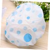 minkissy Pcs Women's Shower Hat Stylish Dot Design Elastic Band