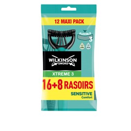 Wilkinson Xtreme 3 Pure Sensitive Einweg-Rasierklingen, 24 Stück