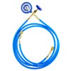 QWORK Recharge Kit with AC Charging Hose & Manifold Gauge