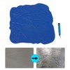 18x18in Concrete Stamps Mat Blue Concrete Seamless Cement Stamping Tools