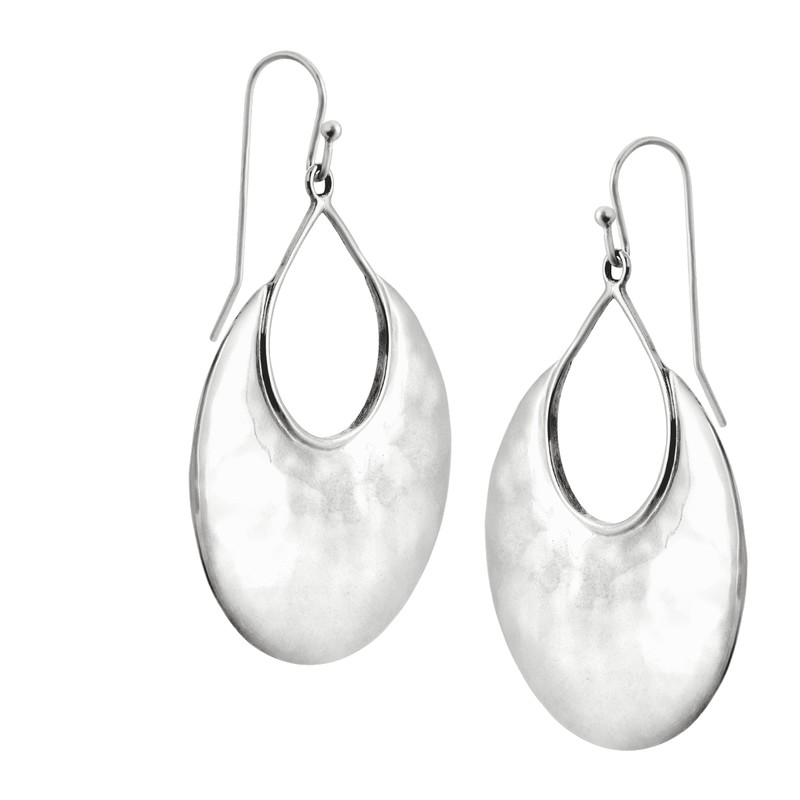 Silpada'sterling Silver Crescent Drop Earrings