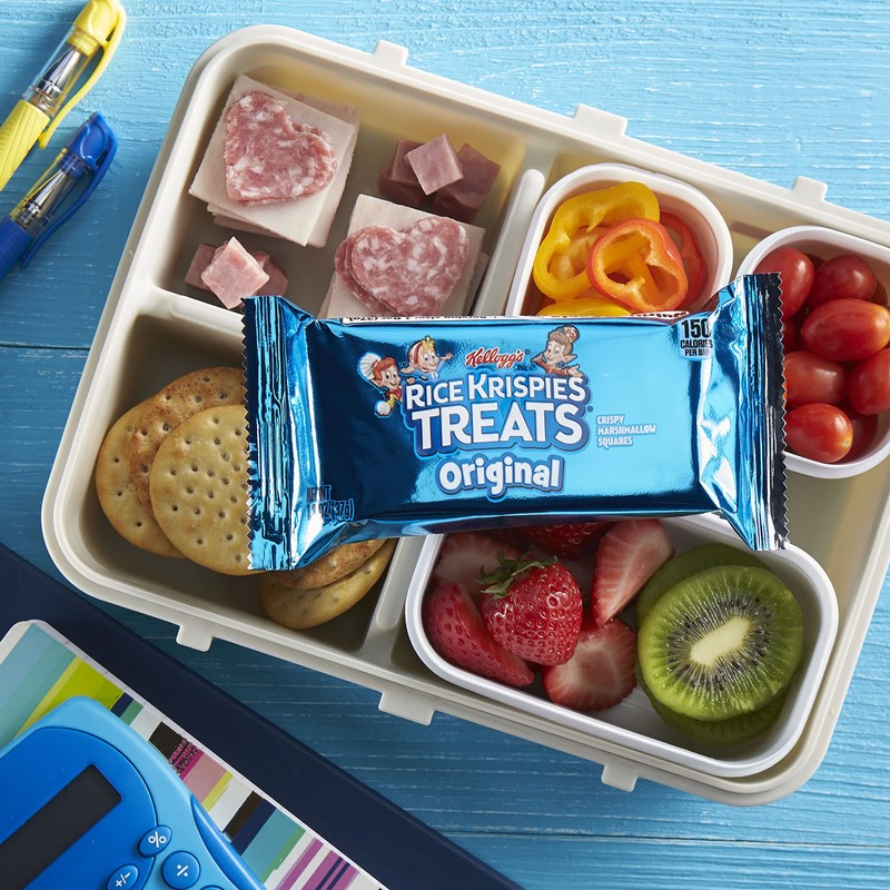 Kellogg’S Rice Krispies Treats, Crispy Marshmallow Squares, Original, Single Serve,