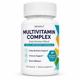 Multivitamin Complex Daily Nutrient Blend for Wellness, 60 Capsules