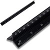 Selinear Triangular Scale Small Scale Ruler, 5.9 inches (15 cm),