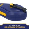 IRWIN Tools STRAIT-LINE COMPACT Chalk Reel, with Blue Chalk, 100