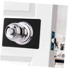 Outanaya 2pcs Door Repair Kit Stainless Steel Plate Door Reinforcement Plate for Ball Fixing