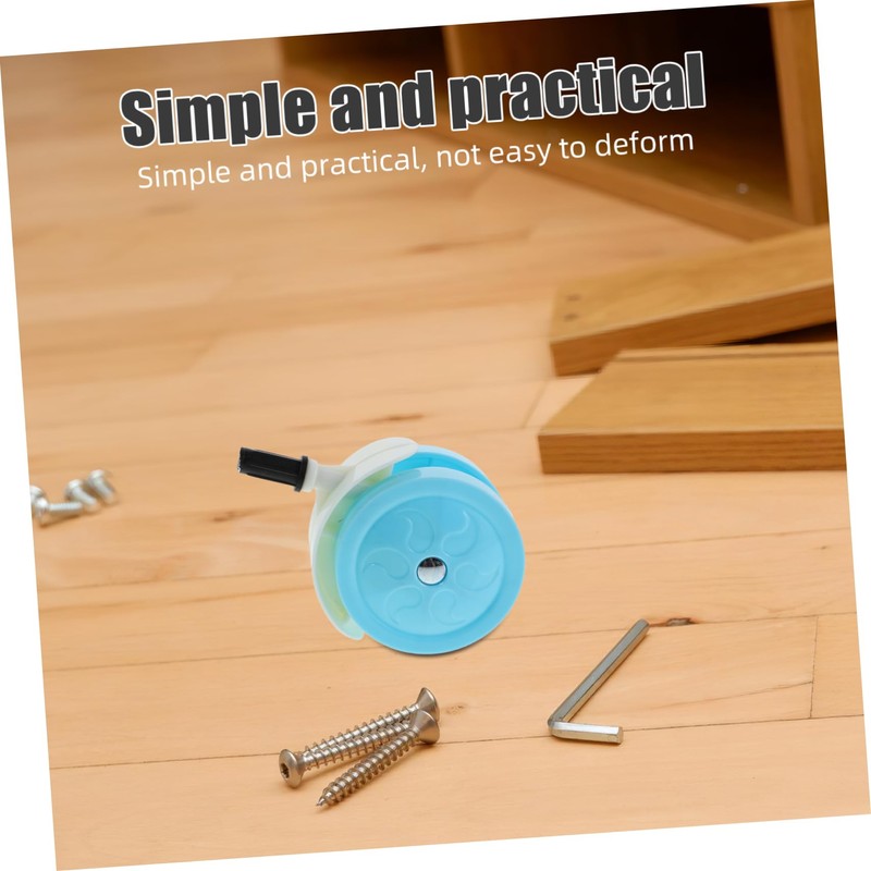 Outanaya 4pcs Walker Wheel Replacements Silent Durable Caster Wheels for