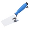 Toolty Stainless Steel Bucket Trowel - 140mm - Rubber Handle