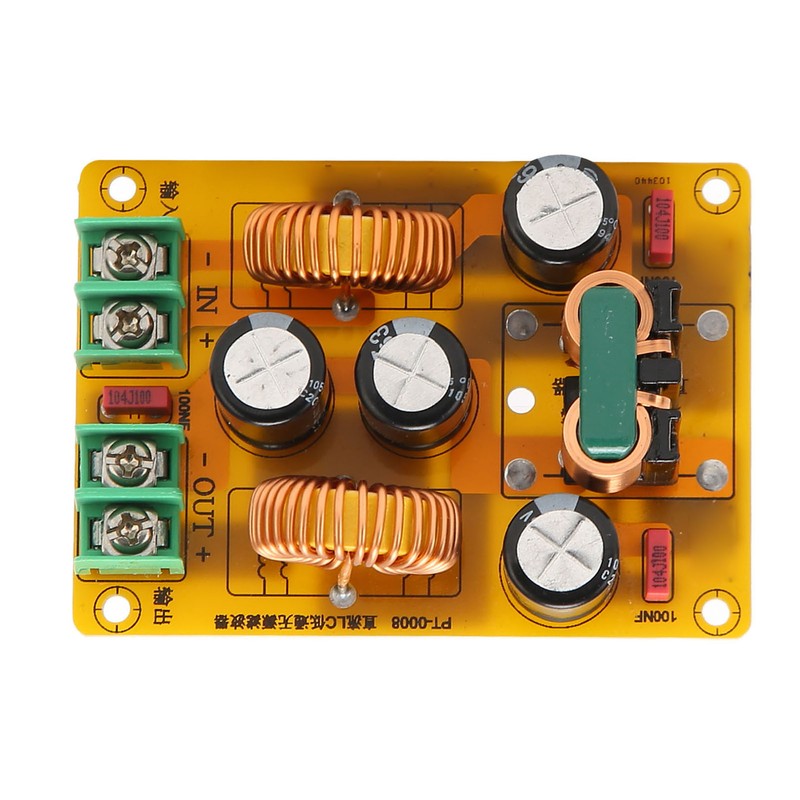DC LC Filter 50V 10A Electromagnetic Interference Double Sided FR4