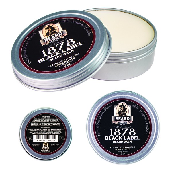 Beard And Bates | 1878 Black Label Beard Balm -