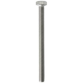 A2 Stainless Steel Fully Threaded Hex Bolt (Setscrew) M8 8mm x 100mm (Pack of 10)