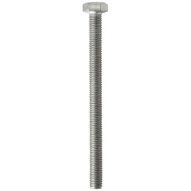 A2 Stainless Steel Fully Threaded Hex Bolt (Setscrew) M8 8mm x 100mm (Pack of 10)
