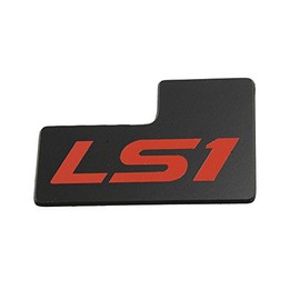 1997-2004 Corvette C5 LS-1 Throttle Body ID Plate Black w/Red