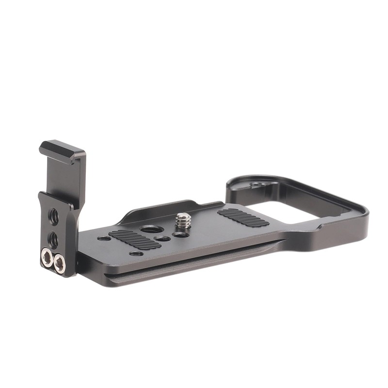 FOTGA Quick Release Plate L-Angle Vertical with Cold Shoe Quick