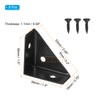 PATIKIL Corner Braces 1.5 x 1.5 Inch, 6 Pieces Triangle