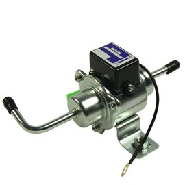 Riloer 12V Low Pressure Gas Diesel Electric Fuel Pump 1/4 Tubing 3-5 PSI Universal