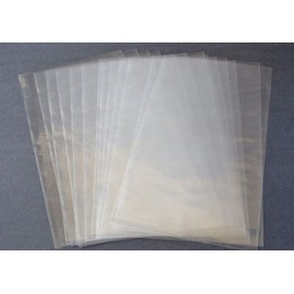 6x7" 500 PCS PVC Shrink Film Wrap Flat Bag with Vent Hole 100 Ga Packaging