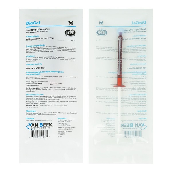 DiaGel (1mL for Small Dogs (1-30 Ibs)