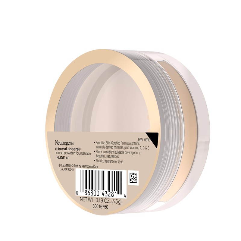 Neutrogena Mineral Sheers Lightweight Loose Powder Makeup Foundation with Vitamins