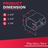 DuctlessAire - Premium 4 inch Coupler Mini Split Line Set