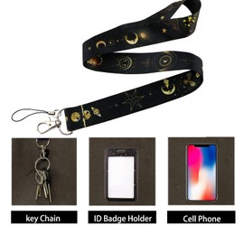 Supernatural Lanyard with Card Holder with Clip for ID Badges Keys, Neck Strap with Hard Plastic Case Cover