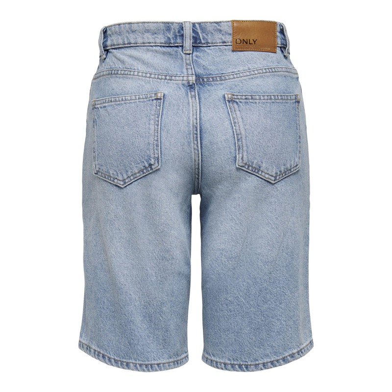 ONLY Women's Shorts, Light blue (light blue denim), M