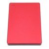 2.5in Red External HDD 6Gbps Transmission Portable External HDD Aluminum