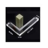 Ichishinsai Paper Weight Seal Engraving Supplies Calligraphy Supplies - Clear