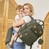 Diaper Bag Backpack with Portable Changing Pad, Pacifier Case and