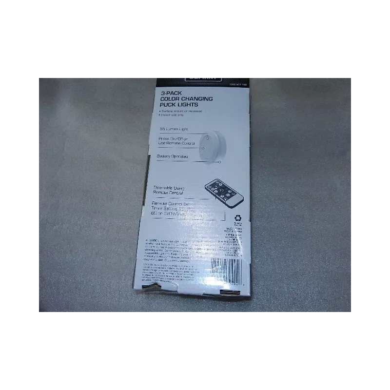 Defiant one new 3-pack Defiant Remote Control LED Color Changing