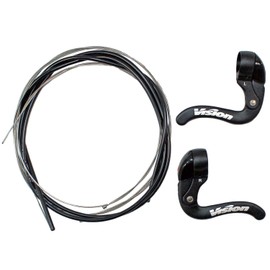 FSA Vision Tech Carbon Pro Clip-on Aero Bar Triathlon Brake Lever Handlebar Tri Bar