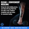 Saniderm tattoo bandage in personal pack size of 6 X