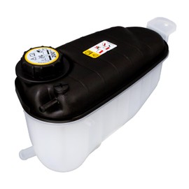 Coolant Overflow Reservoir Tank Compatible with Jaguar F-Type 2014-2021 [3.0L 5.0L], XK 2007-2009 [4.2L], XK XKR 2010-2015 [5.0L], XKR-S 2012-2015 [5.0L], Expansion Bottle with Cap Replace# C2P25607