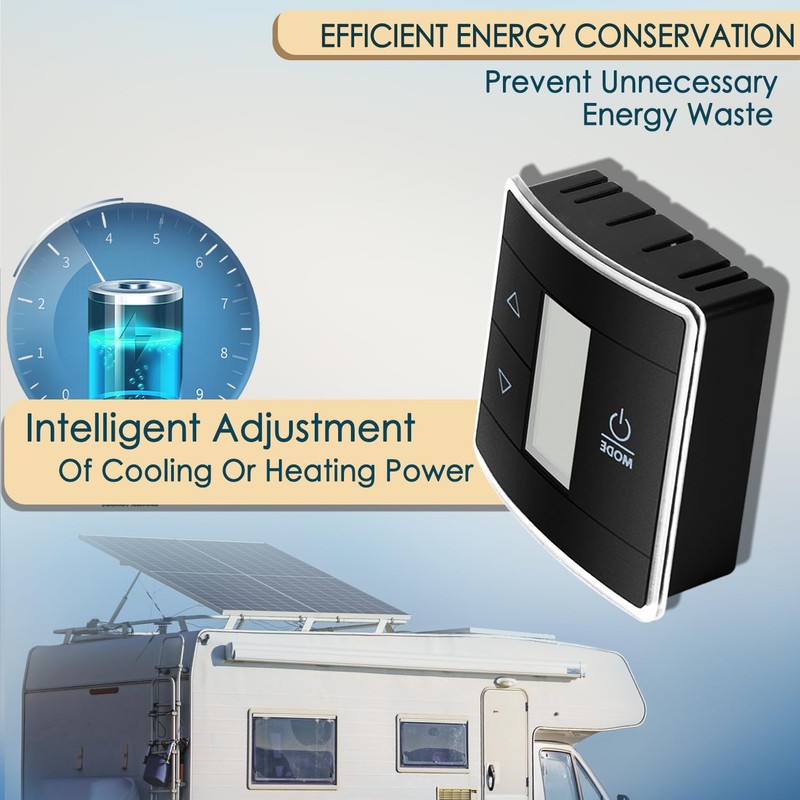 3316250.712 RV Single Zone Wall Thermostat Replacement for Dometic RV/Camper/Trailer