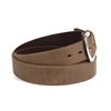 ARIAT Men's Embossed Logo Beveled Edge Belt, Medium Brown, 46