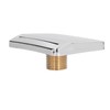 G1/2 Male Thread SPA Bathtub Faucet Stainless Steel Waterfall Spout