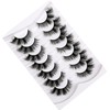 Pooplunch Fluffy Cat Eye Lashes False Eyelashes Wispy Crossed 18MM