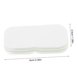 WHAMVOX 50 Pack Travel Soap Slices Soap Sheets Safe for Outdoor Ideal for Business Trips Hand Cleaning