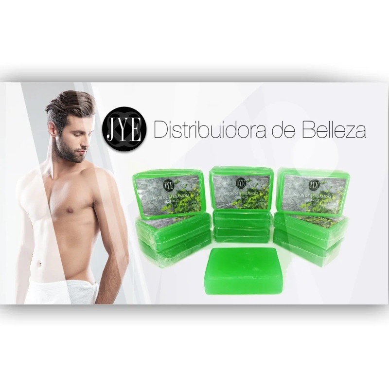 Kit Jye Crecimiento Barba Y Cabello 3 Litros Bergamota+jabon