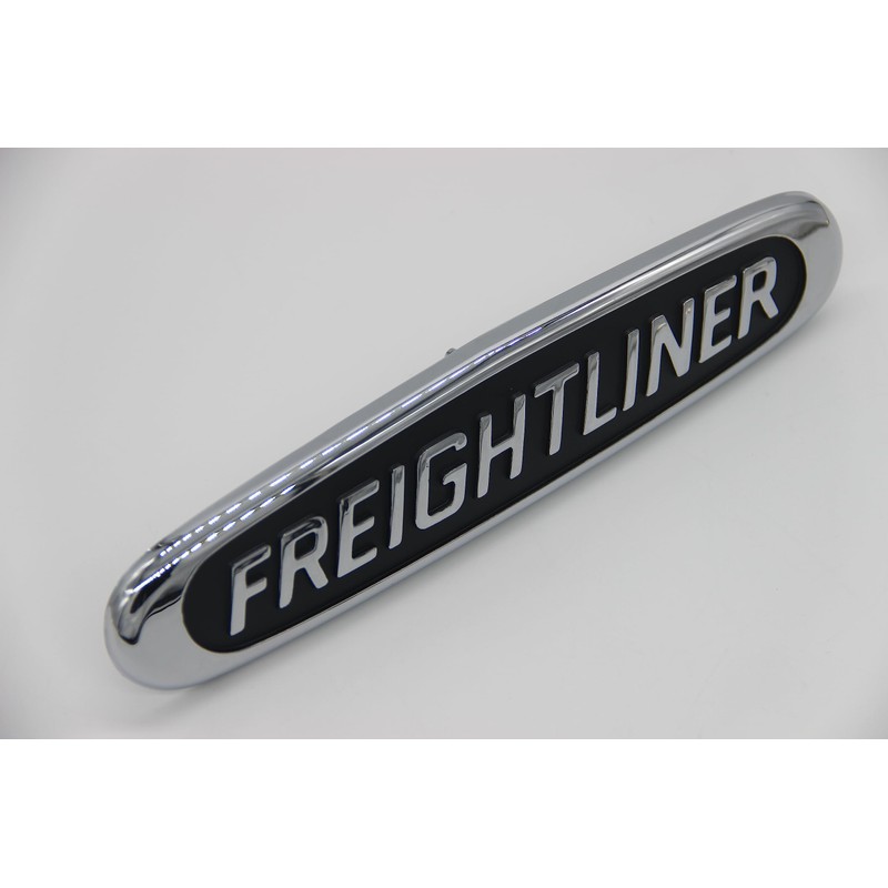 Replacement Aftermarket Grill Freightliner Emblem 10" Long Semi Truck Chrome