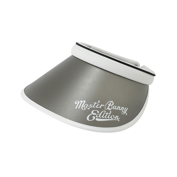 [マスターバニー] レディース クリップバイザー (つば:UVカット) / ゴルフ 帽子 / 758-5187406 030_ホワイト
