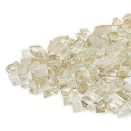 BOND MANUFACTURING 50683 LavaGlass Classic Cut Fire Pit Dispersion Glass, Crystal Cove