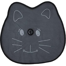 HiTS4KiDS - Sonnenschutz Auto Baby mit UV Schutz 2er Set - Sonnenschutz Auto für Kinder mit Saugnäpfen - Sonnenschutz Auto für Seitenscheiben - Auto Fenster Verdunkelung in Katzenform - 44 x 36 cm