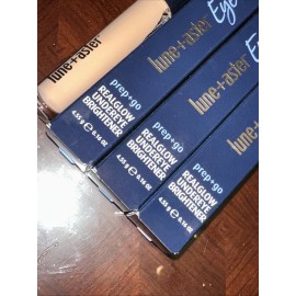 Lune + Aster 3X Lune + Aster Prep + Go Realglow Undereye Brightener - Peach - 0.16 oz