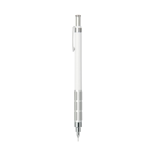 MUJI NBD51A3A Light Low Center of Gravity Mechanical Pencil, White,