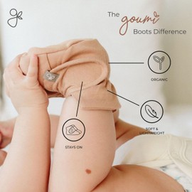 goumikids Viscose Made from Bamboo Organic Cotton Stay-On Boots (Preemie)