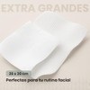Elementa Toallas Faciales Secas Extra Grandes Desechables (Rostro Limpio y