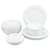 BIA Cordon Bleu 12 Piece Rimmed Dinnerware Set